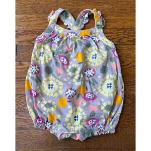 Tea Collection Girls' Floral Bubble Size 12-18 Months